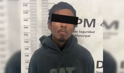 Detienen a hombre