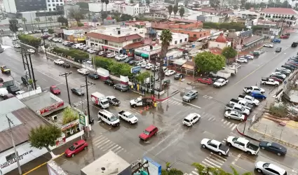 C�rcamo de bombeo y rejilla pluvial calle Segunda