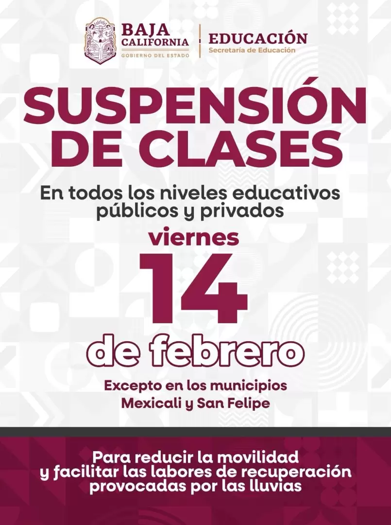 Suspensi�n de clases
