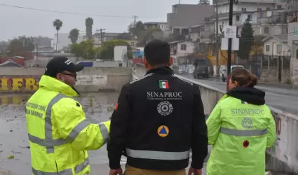 Refuerzan Protecci�n Civil estatal y federal acciones ante pron�stico de lluvias