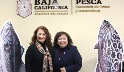Ofrece titular de SEPESCA BC colaborar con la diputada Roc�o L�pez Gorosave en e