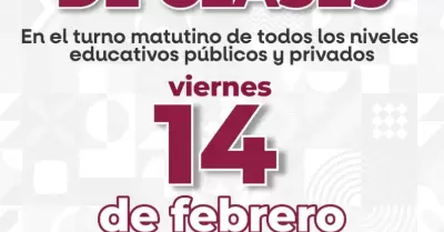 Suspensi�n de clases en Tecate debido a condiciones clim�ticas adversas
