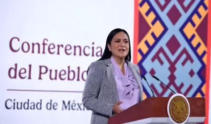 Ariadna Montiel, secretaria de Bienestar