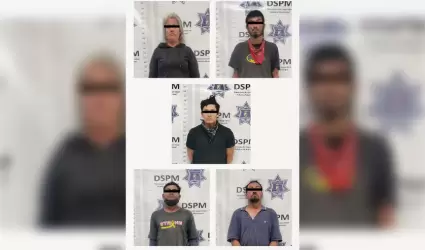 Operativo policial en Misi�n del �ngel resulta en cinco detenidos