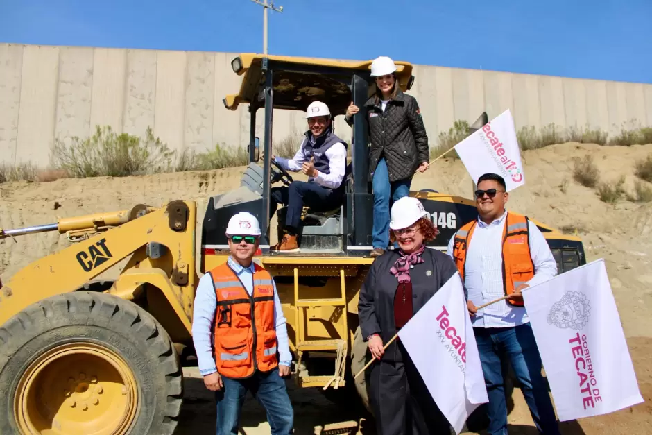 Construcci�n del nuevo Centro de Transferencia en Tecate