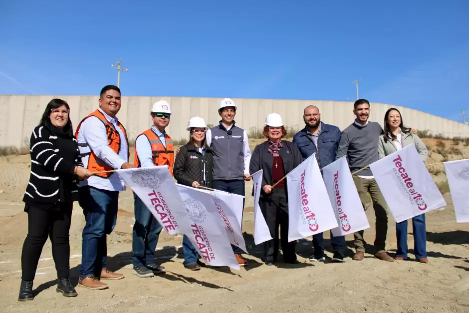 Construcci�n del nuevo Centro de Transferencia en Tecate