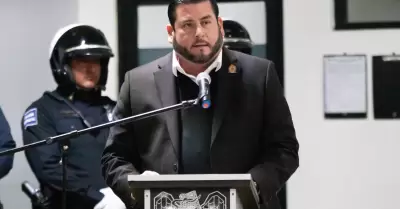Honras f�nebres del oficial Jes�s Armando Gonz�lez