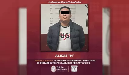 Captura Fuerza Estatal a sujeto vinculado con un homicidio