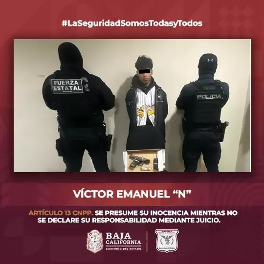Detienen a hombre que hiri� de bala a otra persona