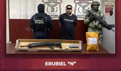 Decomisos de armas de fuego y drogas