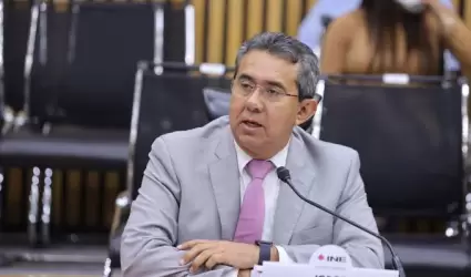 Consejero del INE, Mtro. Jorge Monta�o Ventura
