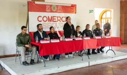 Clausura del taller Comercio Seguro