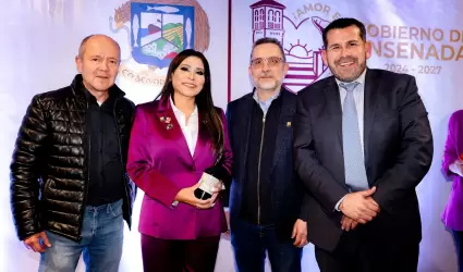 Toma Claudia Agat�n protesta integrantes del Comit� de Ciudades Hermanas