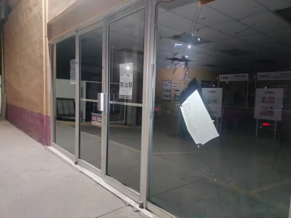 Detienen a hombre por da�os en las instalaciones del INE en Mexicali