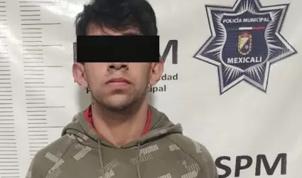 Joven es detenido por portaci�n de arma prohibida en Praderas del Sol