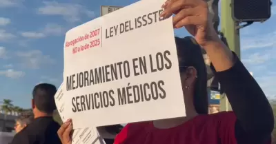 Manifestaci�n de maestros federalizados
