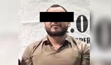 Gabriel "N" alias "Keka", detenido en Caborca