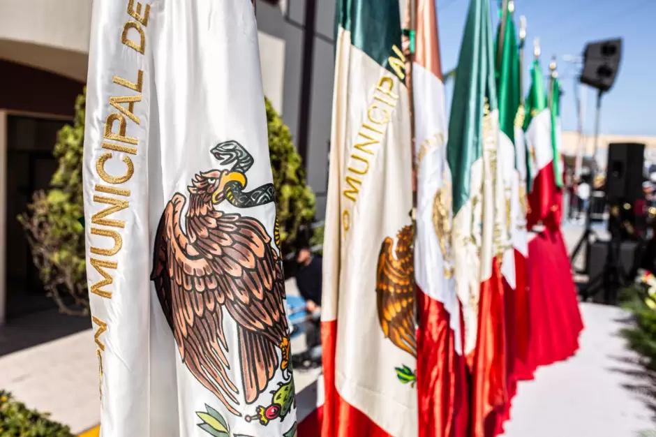 Jornada c�vica con motivo del 24 de febrero, D�a de la Bandera Nacional