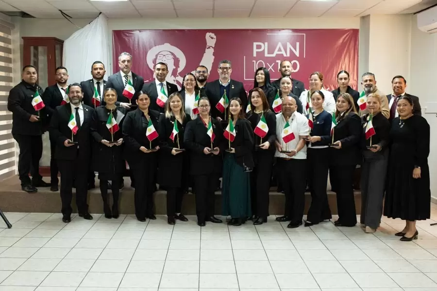 Jornada c�vica con motivo del 24 de febrero, D�a de la Bandera Nacional