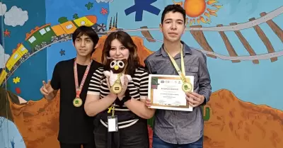 Alumnos de Cobach Sonora ganan oro y bronce en Olimpiada Nacional de Qu�mica