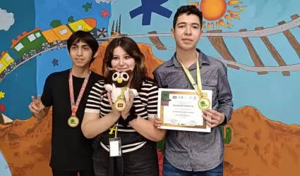 Alumnos de Cobach Sonora ganan oro y bronce en Olimpiada Nacional de Qu�mica