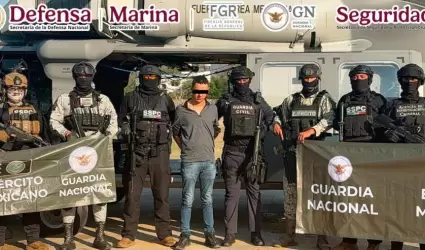 Gerardo "N", l�der de una organizaci�n criminal que opera en Michoac�n
