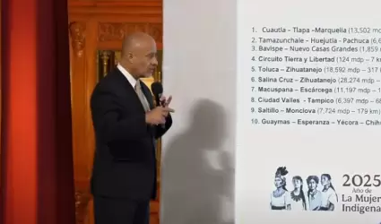 Jes�s Antonio Esteva Medina, secretario de Infraestructura, Comunicaciones y Tra
