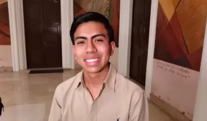 Jes�s Mar�a Valdez Acu�a, estudiante de preparatoria
