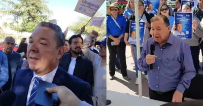 Aar�n Grageda y Cuauht�moc Gonz�lez