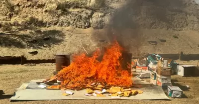 Destruyen narc�ticos asegurados como parte del combate al narcomenudeo