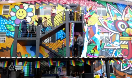 Participa Ismael Burgue�o en la apertura del albergue Casa de Luz Tijuana
