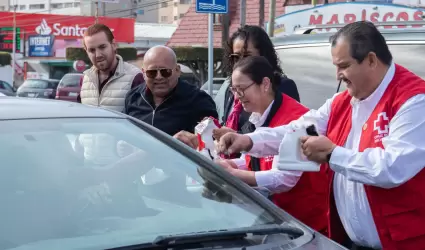 Colecta Cruz Roja Rosarito