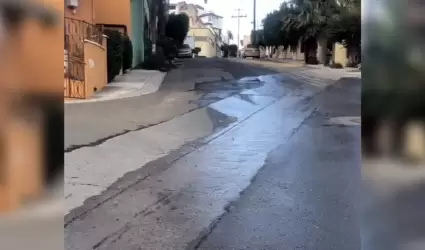 Fuga de agua