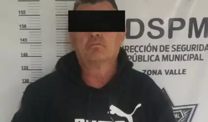 Detienen a hombre por da�os a patrulla y lesiones a agente de tr�nsito