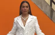Galilea Montijo se cae en carro aleg�rico en el Carnaval de Mazatl�n