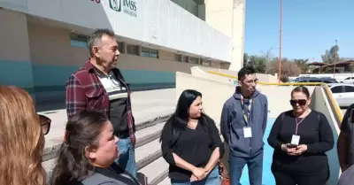 Manifestaci�n de trabajadores del sector salud