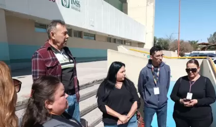 Manifestaci�n de trabajadores del sector salud