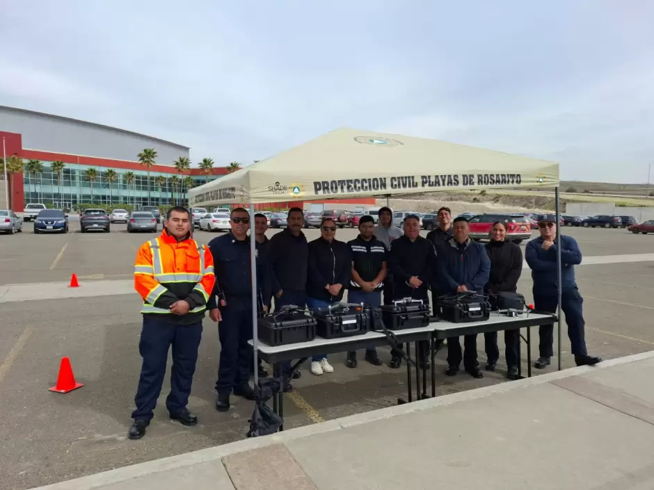 Curso b�sico de pilotos RPAS a bomberos