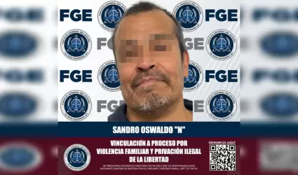 Hombre detenido por violencia familiar