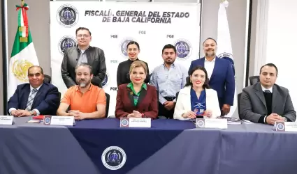 Fortalece FGE v�nculos con colegios de profesionistas