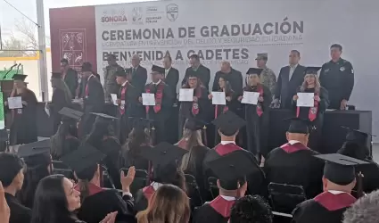 Graduaci�n de la Licenciatura en Prevenci�n del Delito y Seguridad Ciudadana en