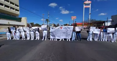 Manifestaci�n de enfermeras