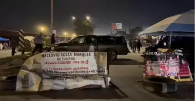 Residentes del Maclovio vuelven a bloquear acceso a la carretera Aeropuerto