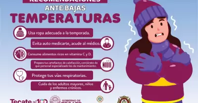 Pron�stico de lluvias y fuertes vientos