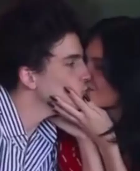 Kylie Jenner y Timoth�e Chalamet