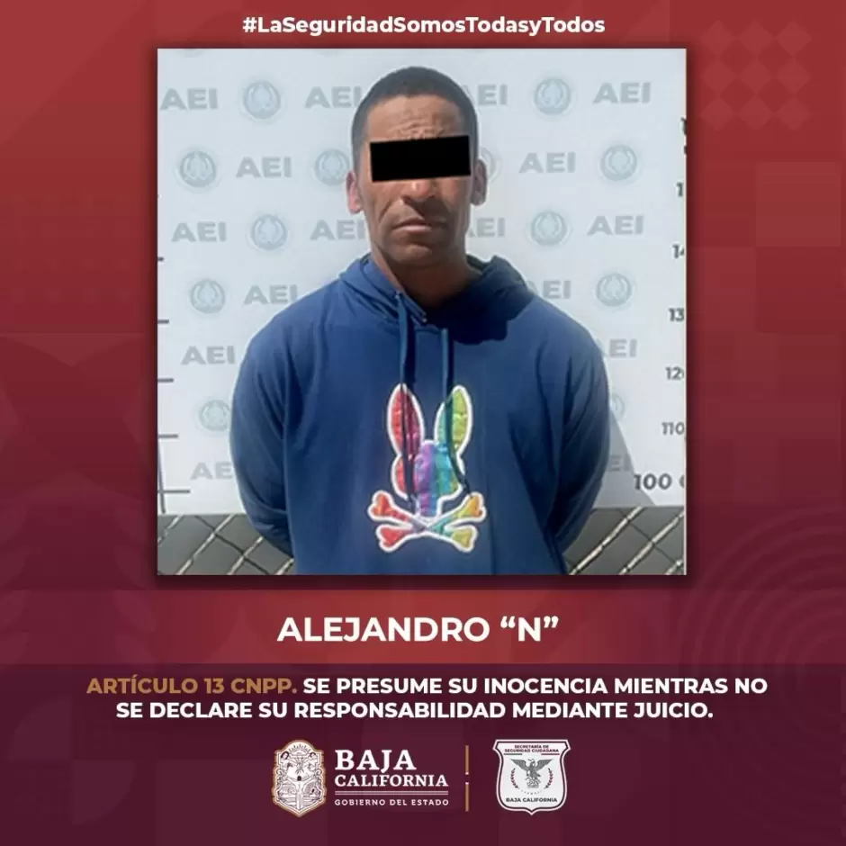 Pr�fugos de la justicia detenidos en Playas de Rosarito