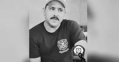 Francisco Javier Mendoza Baldenebro, vombero asesinado junto a su madre
