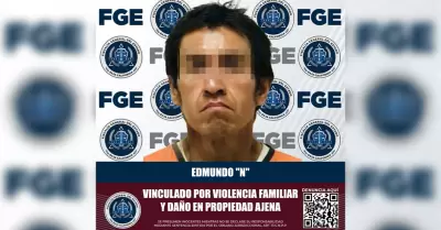 Vinculado por violencia familiar y da�o en propiedad ajena