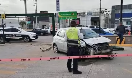Accidente en bulevar Quiroga y Perimetral Norte