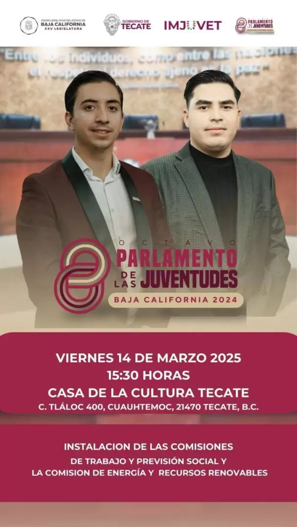 8vo Parlamento de las Juventudes